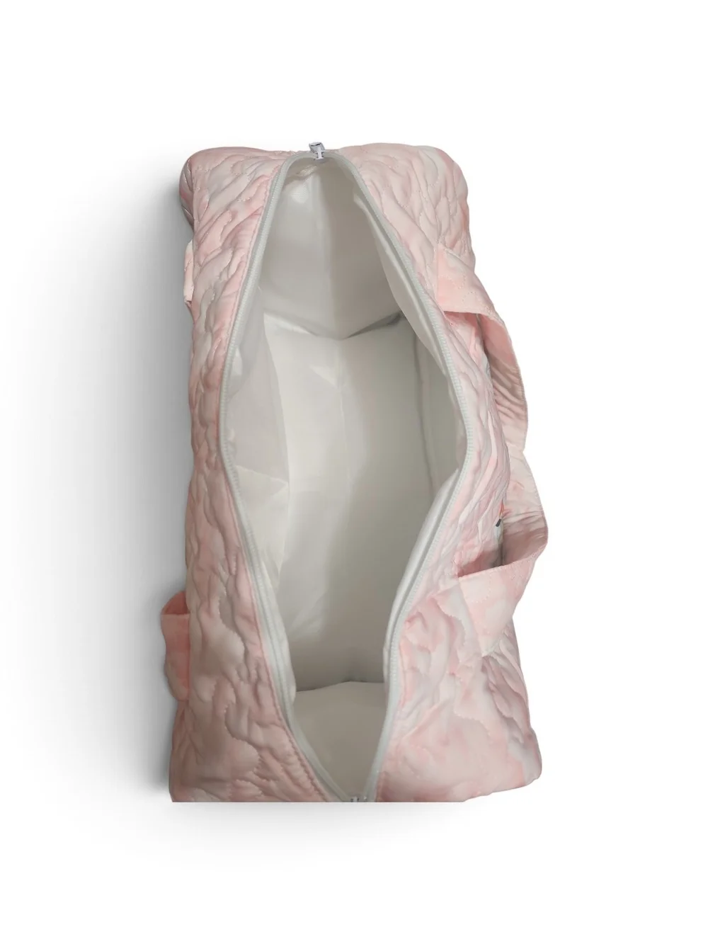 NWOT Quilted Pink Flamingo Travel Duffle Bag